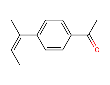 trans-2-(p-Acetylphenyl)but-2-en