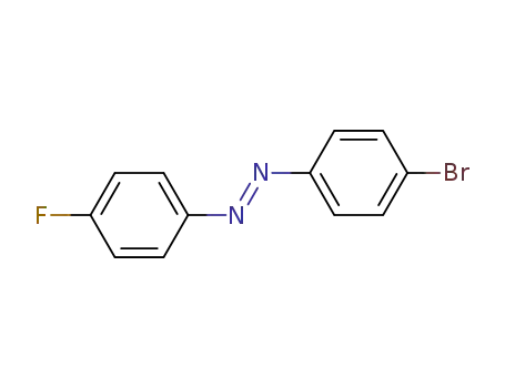 Molecular Structure of 51788-95-5 (Diazene, (4-bromophenyl)(4-fluorophenyl)-, (E)-)