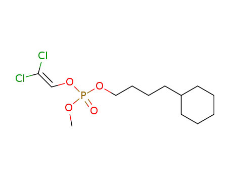 Phosphoric acid 4-cyclohexyl-butyl ester 2,2-dichloro-vinyl ester methyl ester