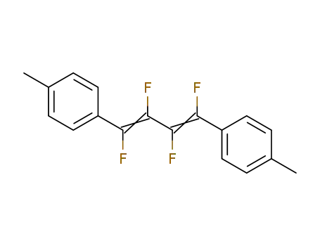 Molecular Structure of 19024-41-0 (Benzene, 1,1'-(1,2,3,4-tetrafluoro-1,3-butadiene-1,4-diyl)bis[4-methyl-)