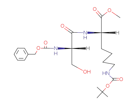 N-Z-L-Seryl-N<sup>ε</sup>-BOC-L-lysinmethylester