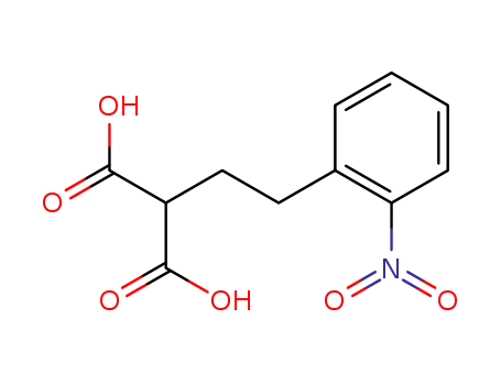 2-[2-(2-Nitrophenyl)ethyl]propanedioic acid