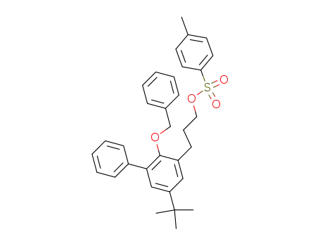 3-(3-p-Tosyloxypropyl)-2-benzyloxy-5-t-butyl-biphenyl
