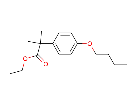 2-(4-Butoxy-phenyl)-2-methyl-propionic acid ethyl ester