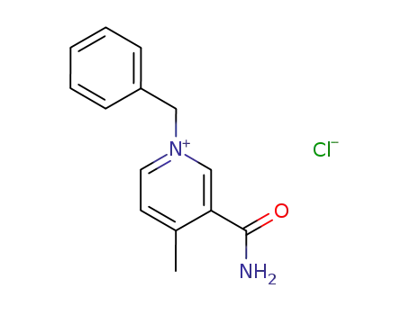 1-benzyl-4-methyl-3-carbamoylpyridinium