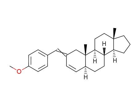 2-p-Methoxybenzyliden-5α-androst-3en