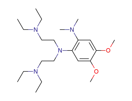 N,N-Bis-(2-diethylamino-ethyl)-4,5-dimethoxy-N',N'-dimethyl-benzene-1,2-diamine