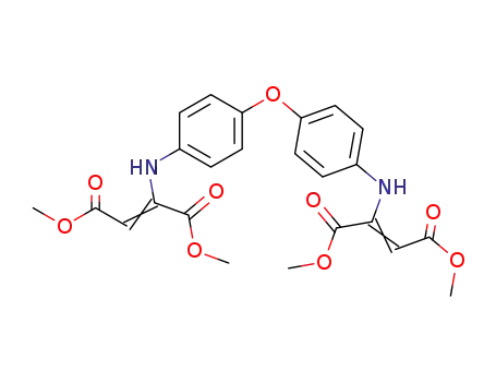 (E)-2-{4-[4-((E)-1,2-Bis-methoxycarbonyl-vinylamino)-phenoxy]-phenylamino}-but-2-enedioic acid dimethyl ester
