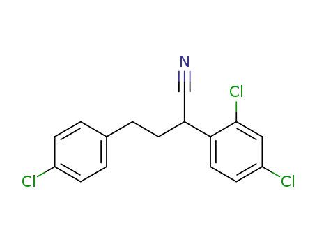 Benzenebutanenitrile, 4-chloro-a-(2,4-dichlorophenyl)-