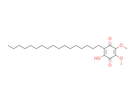 5-Heptadecyl-6-hydroxy-2,3-dimetoxy-<1,4>benzochinon