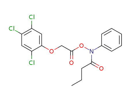N-Phenyl-N-[2-(2,4,5-trichloro-phenoxy)-acetoxy]-butyramide