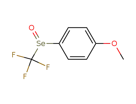 <4-Methoxy-phenyl>-trifluormethyl-selenoxid