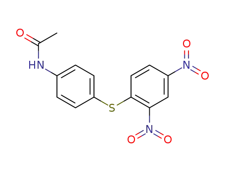 acetic acid-[4-(2,4-dinitro-phenylsulfanyl)-anilide]