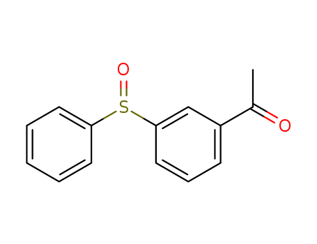 Ethanone, 1-[3-(phenylsulfinyl)phenyl]-