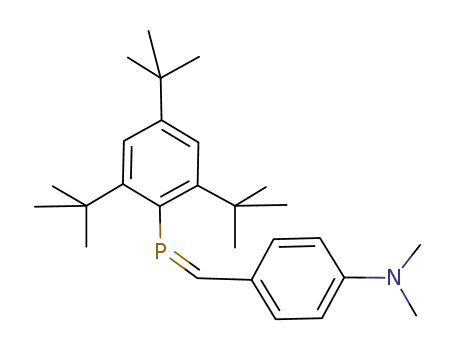 Dimethyl-[4-(2,4,6-tri-tert-butyl-phenylphosphanylidenemethyl)-phenyl]-amine
