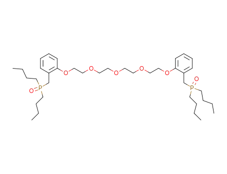 1,11-bis<2-(dibutylphosphinoylmethyl)phenoxy>-3,6,9-trioxaundecane