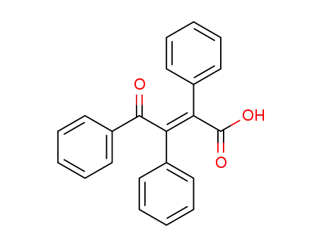 trans-3-Benzoyl-2,3-diphenyl-acrylsaeure