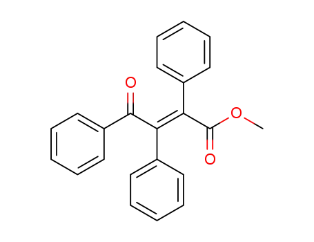 trans-3-Benzoyl-2,3-diphenyl-acrylsaeure-methylester