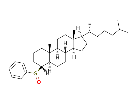(R)-4α-Phenylsulfinyl-5α-cholestan