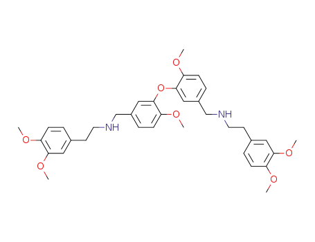 5',5''-bis(3,4-dimethoxyphenethylaminomethyl)-2,2''-dimethoxydiphenyl ether