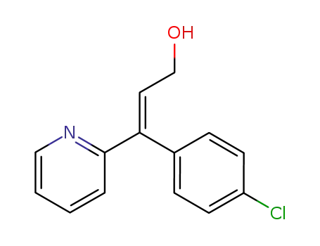 3<i>c</i>-(4-chloro-phenyl)-3<i>t</i>-[2]pyridyl-allyl alcohol