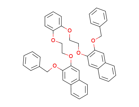 3,3'-<1,2-Phenylenbis(oxy)-2,1-ethandiyloxy>bis(2-naphthol)-dibenzylether