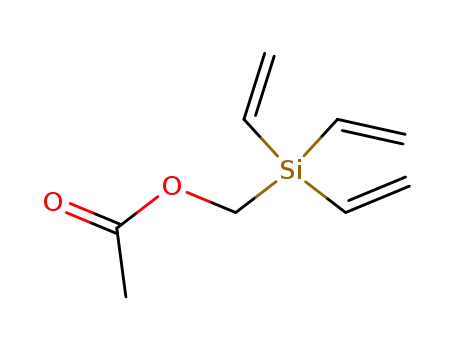 Molecular Structure of 116065-61-3 (Methanol, (triethenylsilyl)-, acetate)