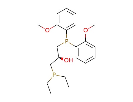 (S)-1-[Bis-(2-methoxy-phenyl)-phosphanyl]-3-diethylphosphanyl-propan-2-ol
