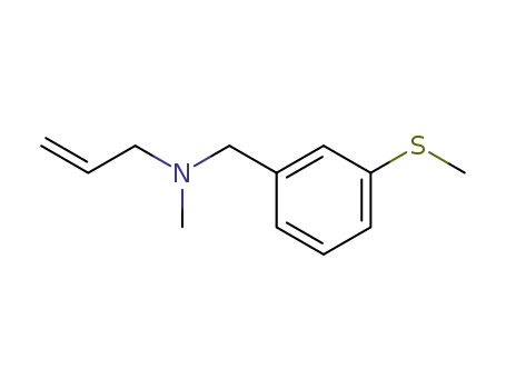 N-methyl-N-(3-methylthiobenzyl)allylamine
