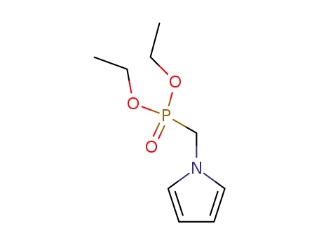 Molecular Structure of 51297-15-5 (Phosphonic acid, (1H-pyrrol-1-ylmethyl)-, diethyl ester)