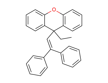 9-ethyl-9-(2,2-diphenyl-vinyl)-xanthene