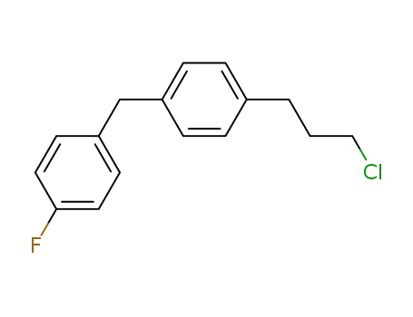 Molecular Structure of 959-62-6 (1-(3-chloro-propyl)-4-(4-fluoro-benzyl)-benzene)
