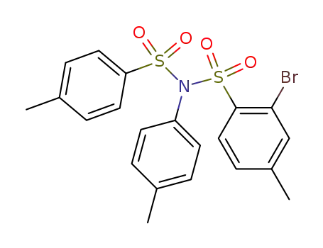 Benzenesulfonamide,
2-bromo-4-methyl-N-(4-methylphenyl)-N-[(4-methylphenyl)sulfonyl]-