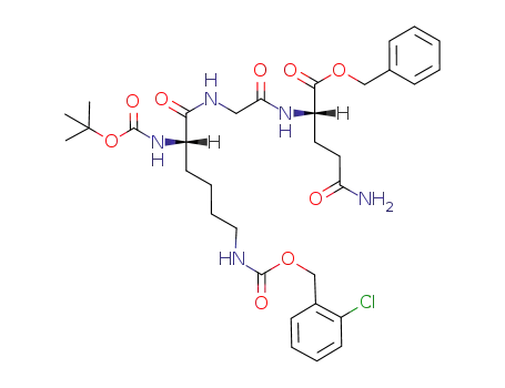 Boc-Lys(2-Cl-Z)-Gly-Gln-OBzl