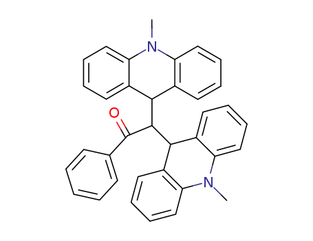 2,2-bis-(10-methyl-9,10-dihydro-acridin-9-yl)-1-phenyl-ethanone
