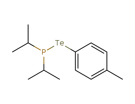 p-Tolyltelluro-diisopropylphosphan