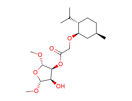 4<i>t</i>((1<i>R</i>)-Menthyloxy-acetoxy)-2<i>r</i>,5<i>c</i>-dimethoxy-tetrahydro-furan-3<i>t</i>-ol