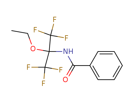 Benzamide, N-[1-ethoxy-2,2,2-trifluoro-1-(trifluoromethyl)ethyl]-