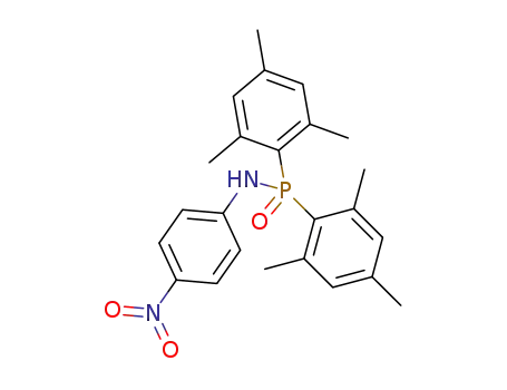 (N-p-nitrophenyl)dimesitylphosphinic amide