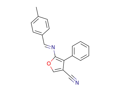 4-cyano-3-phenyl-N-(p-methylbenzylidene)furan-2-amine