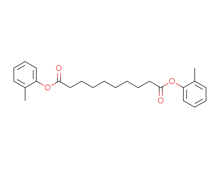 Molecular Structure of 95699-74-4 (decanedioic acid di-<i>o</i>-tolyl ester)