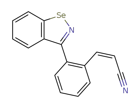 (Z)-3-(2-Benzo[d]isoselenazol-3-yl-phenyl)-acrylonitrile