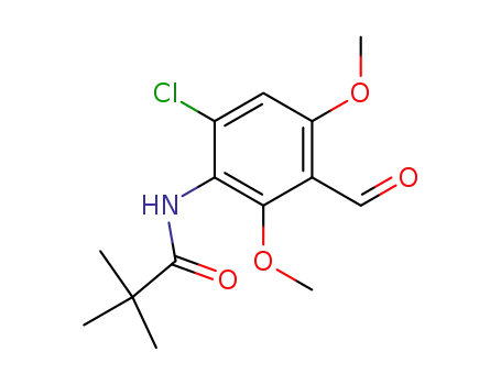 Propanamide, N-(6-chloro-3-formyl-2,4-dimethoxyphenyl)-2,2-dimethyl-