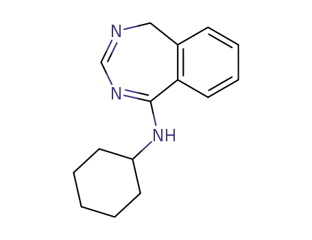(5H-Benzo[e][1,3]diazepin-1-yl)-cyclohexyl-amine
