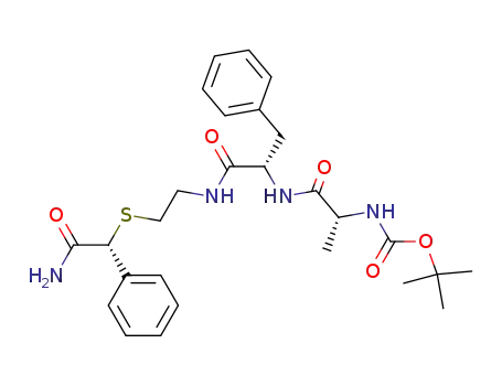 Boc-D-Ala-Phe-Gly-Ψ(CH2S)-D-Phgly-NH2