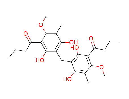Molecular Structure of 478-28-4 (Pseudoaspidin)