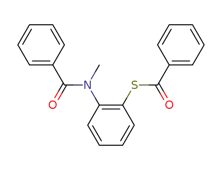 1-benzoylmercapto-2-(benzoyl-methyl-amino)-benzene