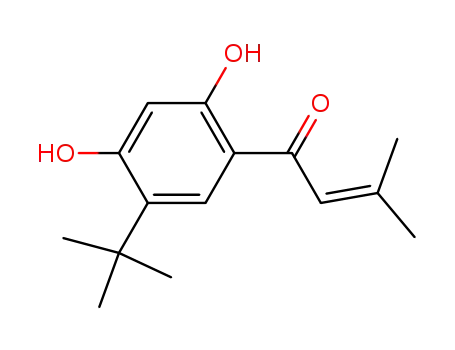 1-(3-tert-butyl-4,6-dihydroxyphenyl)-3-methyl-2-buten-1-one