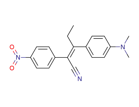 trans-4'-dimethylamino-4-nitro-α-cyano-β-ethylstilbene