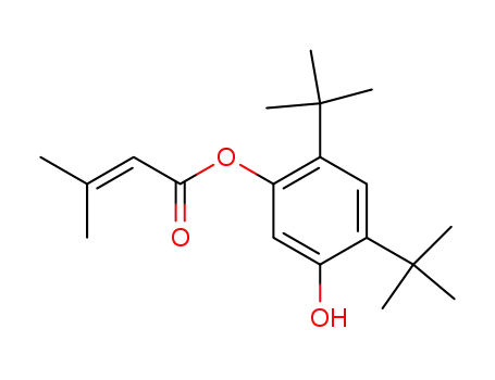 2',4'-di-tert-butyl-5'-hydroxyphenyl 3-methylbut-2-enoate